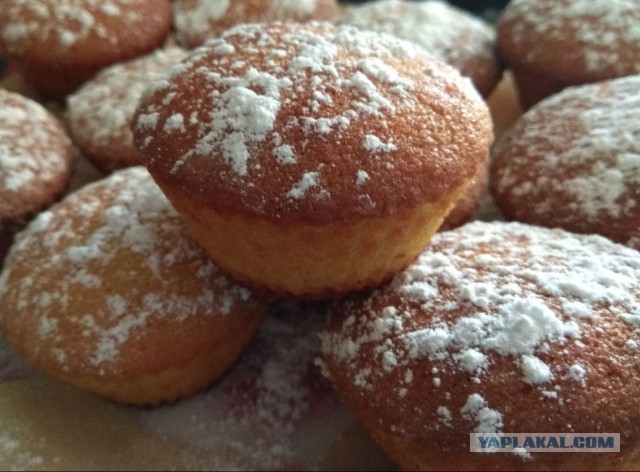 Кукурузные кексы. Без глютена.