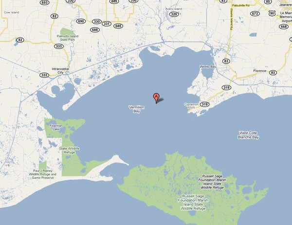 В Мексиканском заливе взорвалась буровая