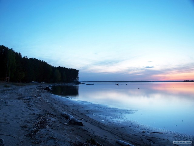 Закат в горах