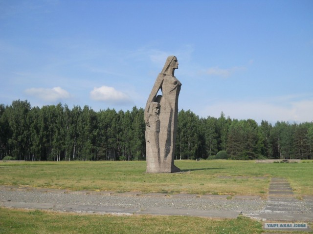 Мемориал концлагеря Саласпилс