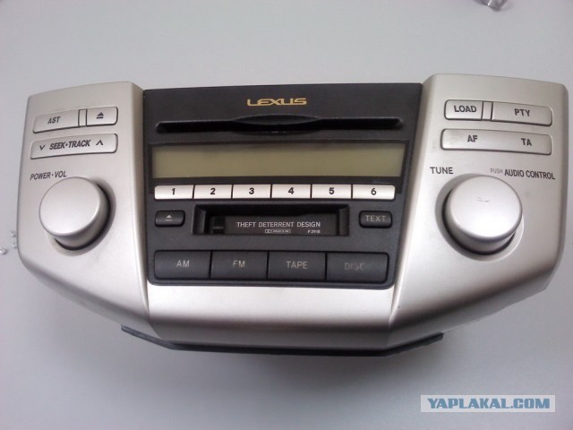 Ремонт магнитолы Lexus RX300 MCU35 своими руками