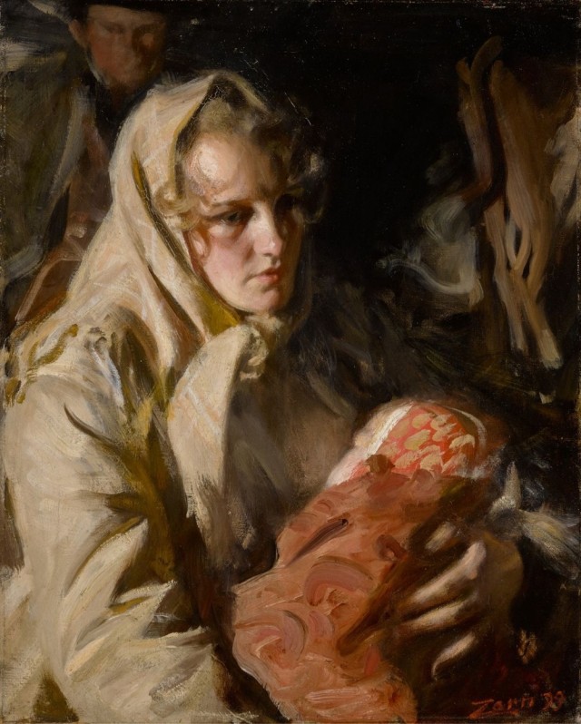 «На природе» Худ. Андерс Цорн. 1888 г.