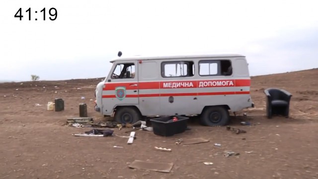 Попытка прорыва колонны из Иловайского котла