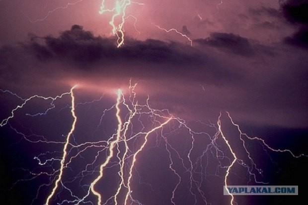 Как спастись от удара молнии?