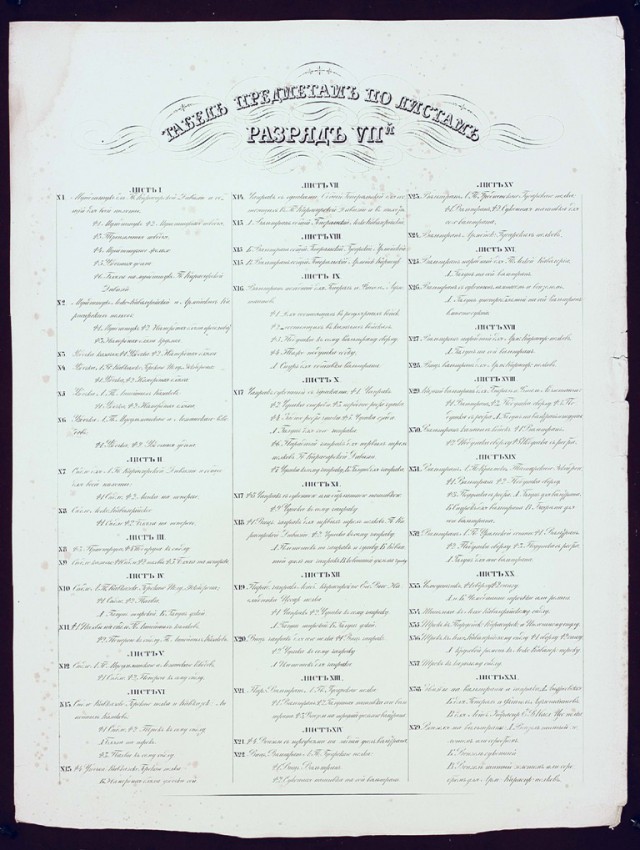 Обмундирование Императорской армии, 1844 год.