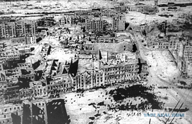 23 августа 1942 массированный налет Люфтваффе