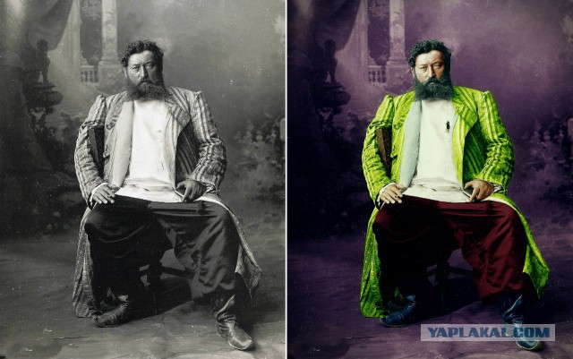 Художница раскрасила чёрно-белые известные исторические фотографии