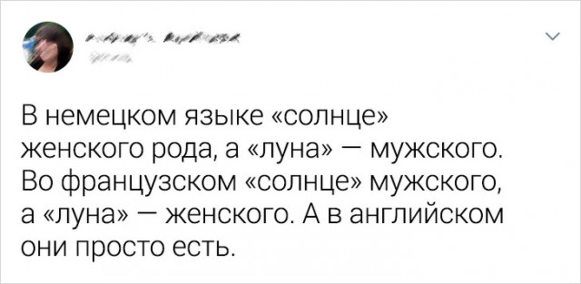 Немного фактов о разных языках мира