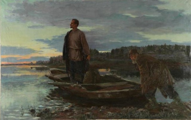 Жизнь Дзержинского в живописи и скульптуре