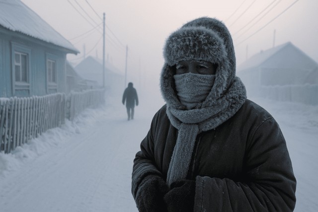 В Якутии есть место, где температура опускается до -71°C. Как там живут люди