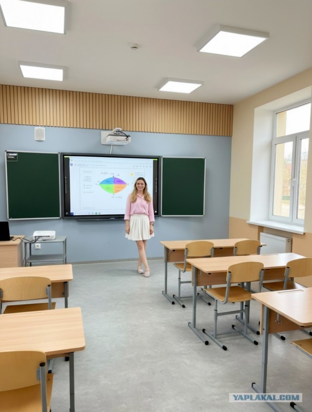 Учительница попросила  отредактировать фотографию