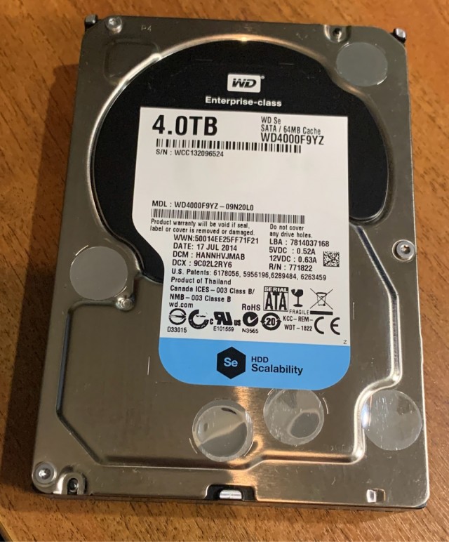 HDD 4tb