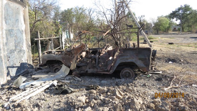 Бои за новосветловку, фоторепортаж