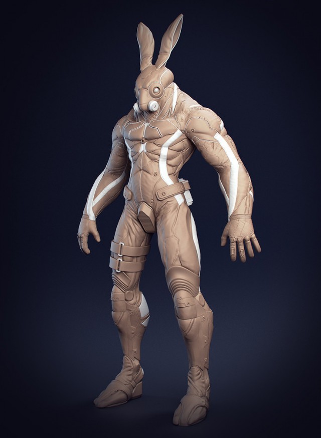 Заяц гуманоид картинки