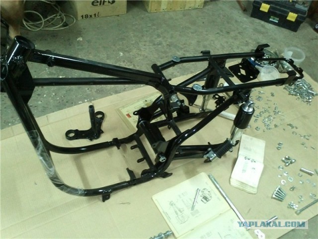 Реставрация мотоцикла Ява 638.103 "Люкс"