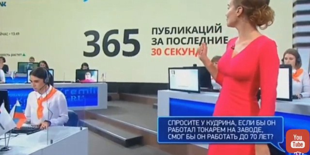 Прямая линия с В. В. Путиным