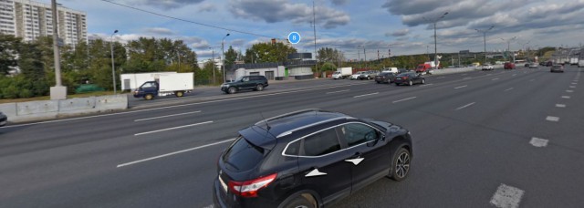 «Мигалка» попала в аварию на МКАД