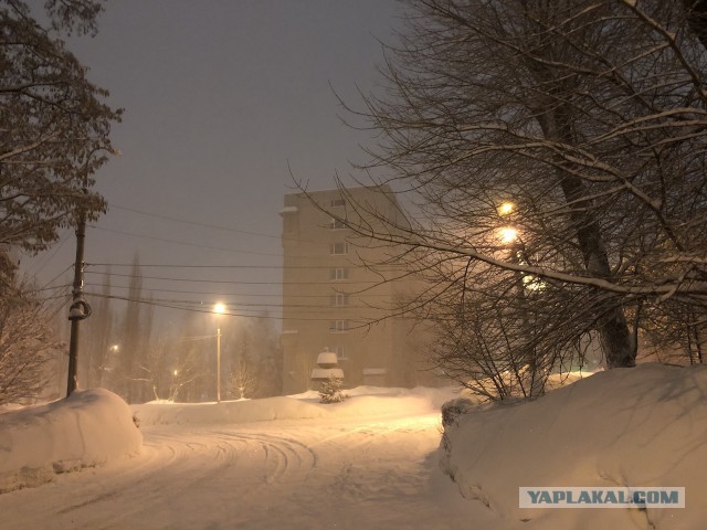 Саратов - город-сугроб