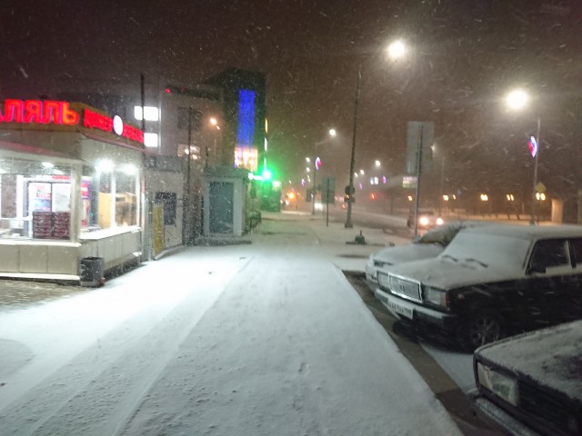 Опять зима в Москве