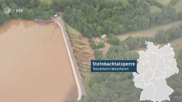 В Германии ввели режим военной катастрофы из-за наводнения
