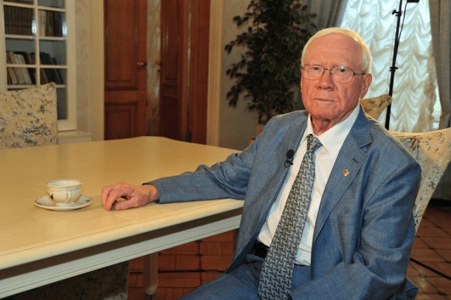 Умер советский разведчик Георгий Санников