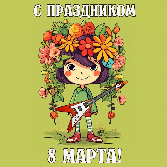 С праздником 8 МАРТА, любимые наши женщины