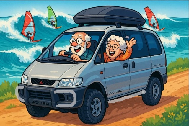 Я и жена на...