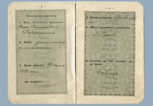 История российского паспорта