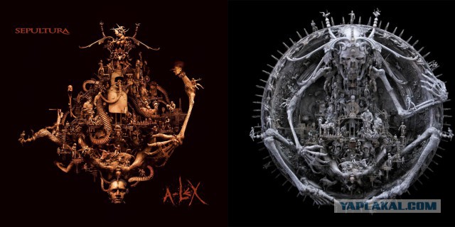 Одни из самых красивых обложек heavy metal !