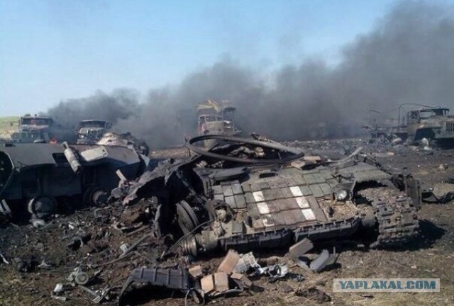 Видео растреляного автобуса под Волновахой