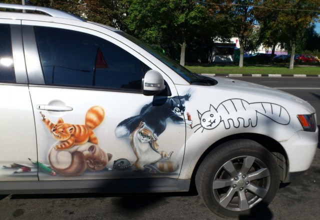 Автошутки.