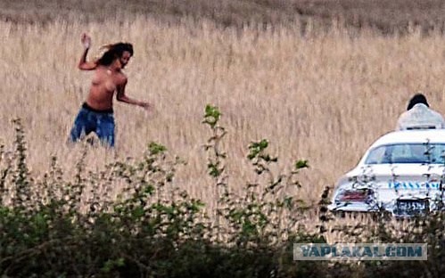 Ирландский фермер выгнал Рианну со своего поля