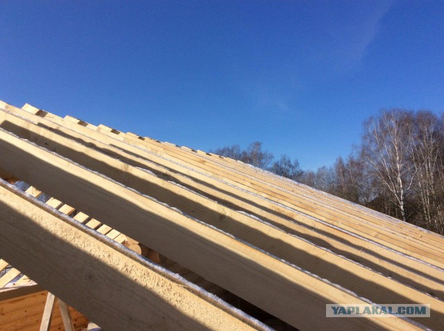 Строительство дома на даче