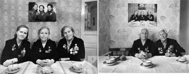 Женщины и война. Только улыбки