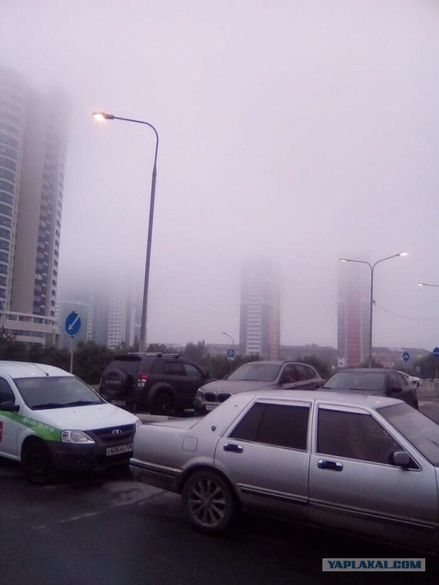 Пока дядя Вова  погружается на батискафе, Сибирь задыхается в дыму.
