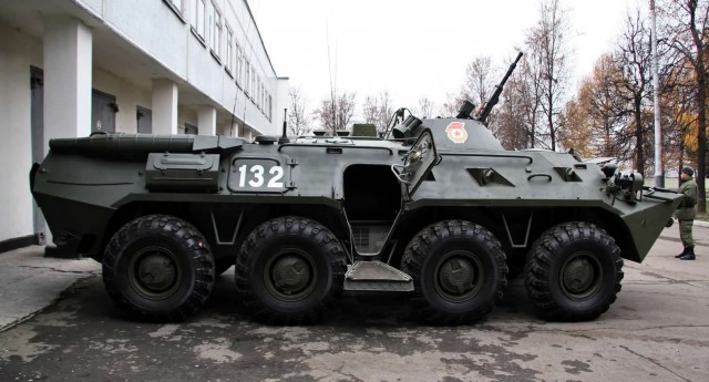 А какая военная техника была в вашем распоряжение?