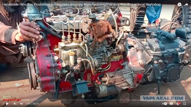 Серийный выпуск пакистанских автобусов "Hino"