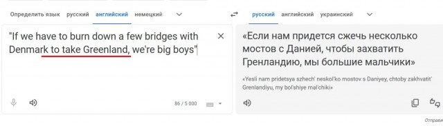 На федеральном канале США обсуждают силовой захват Гренландии