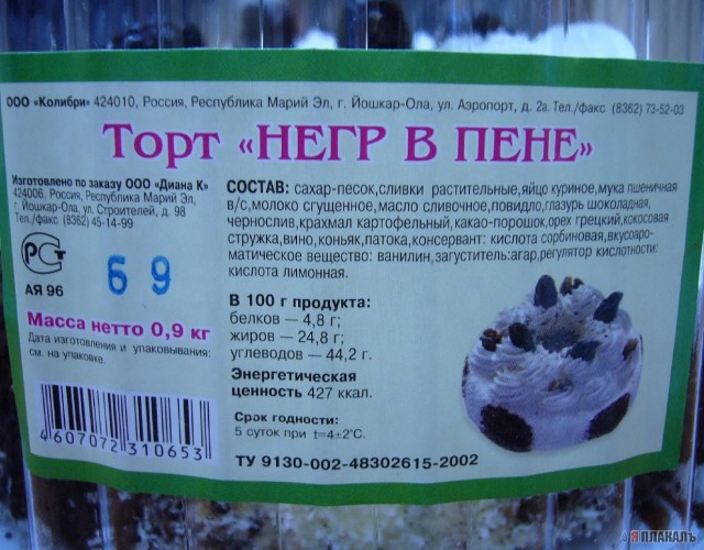 Необычная еда. Этикетки, обертки, реклама
