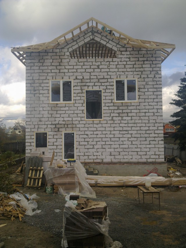 Стройка дома