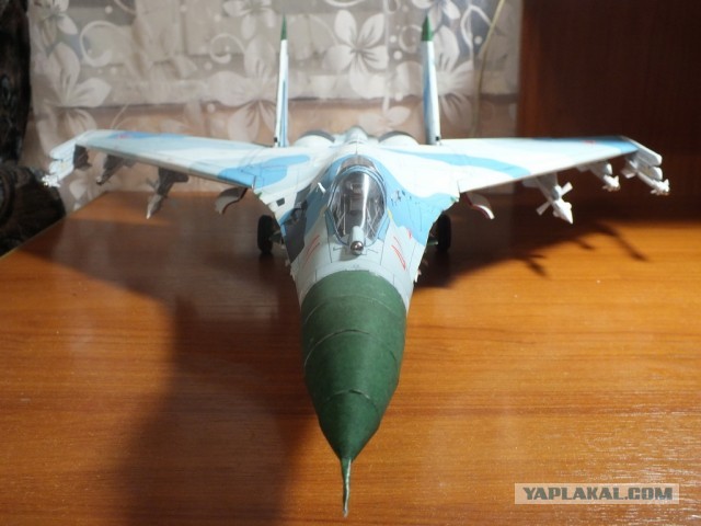 Су-35 из бумаги