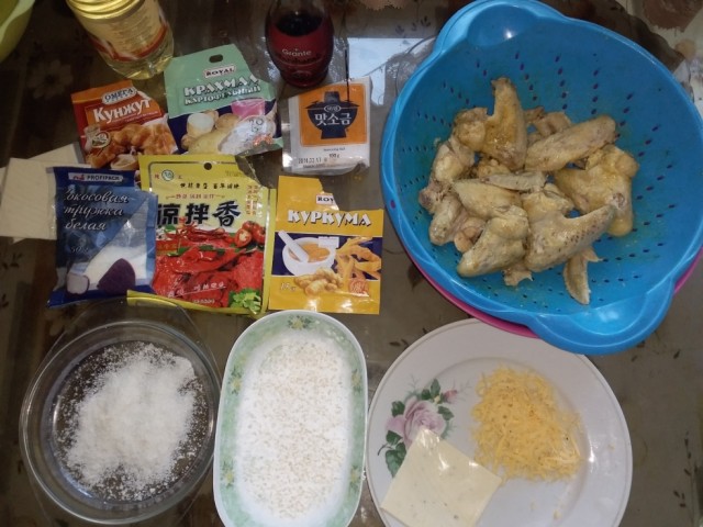 Острые куриные крылья в кисло-сладкой глазури