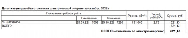 А у вас сколько стоит кВт ?