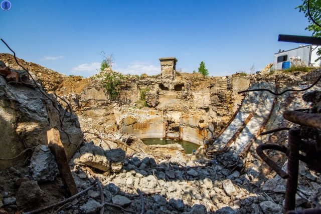 Самый большой за всю историю РВСН взорванный шахтный ракетный комплекс "Десна-В"