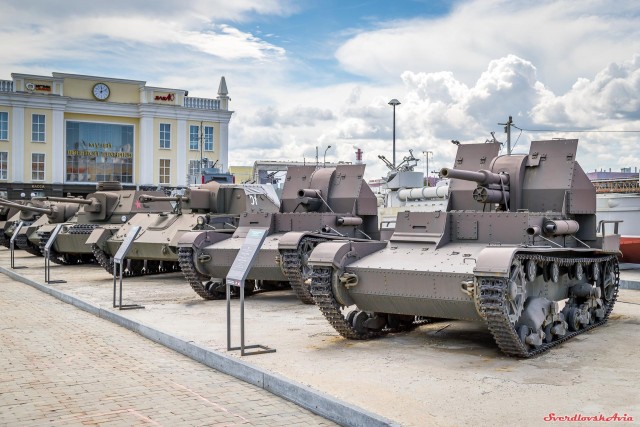 Крупнейший технический музей России в провинциальном городке. Часть 3. Военная техника