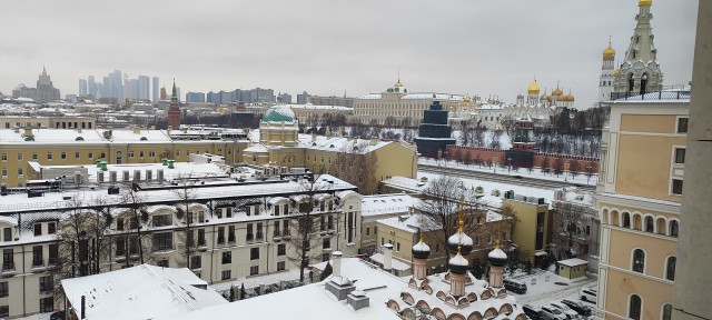 Крыши Москвы.