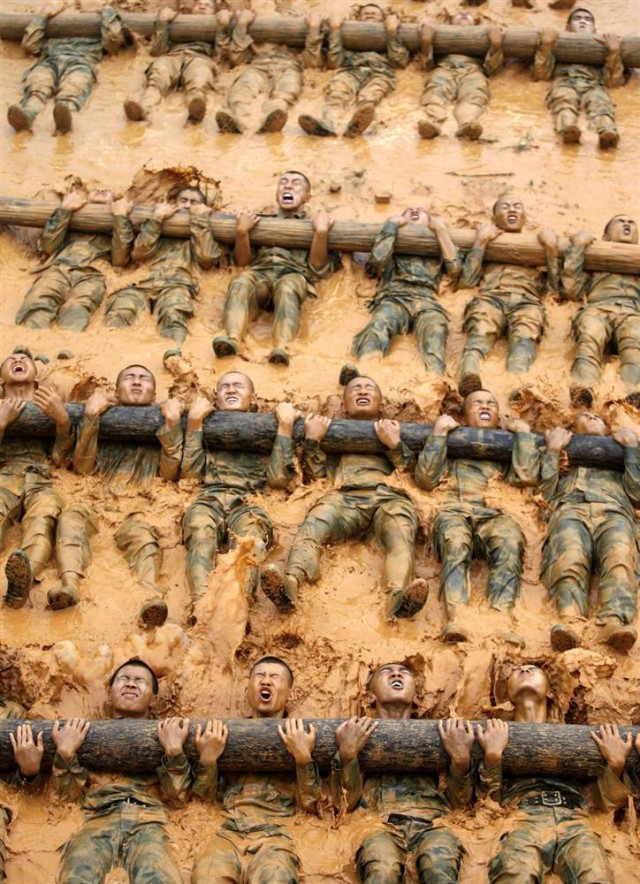 Тренируйтесь сначала на... бревнах