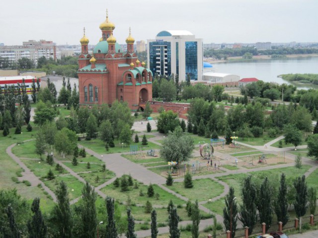 Всех с добрым утром. Наш город Актау.