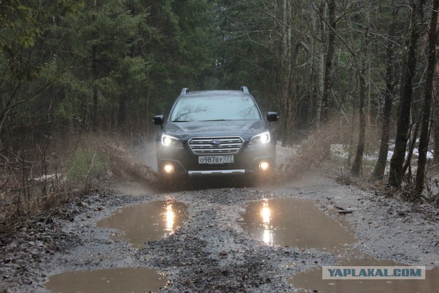 Subaru Outback 2015 против Российского бездорожья!