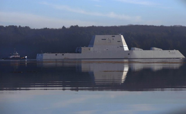 Как устроен первый стелс-эсминец США "Zumwalt"